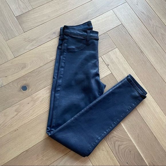 J BRAND ALANA HIGH RISE coated jeans - Picture 2 of 16